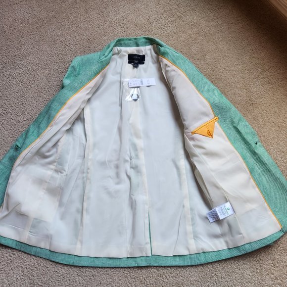NWT J. Crew Parke Blazer in Stretch Linen - Picture 7 of 11
